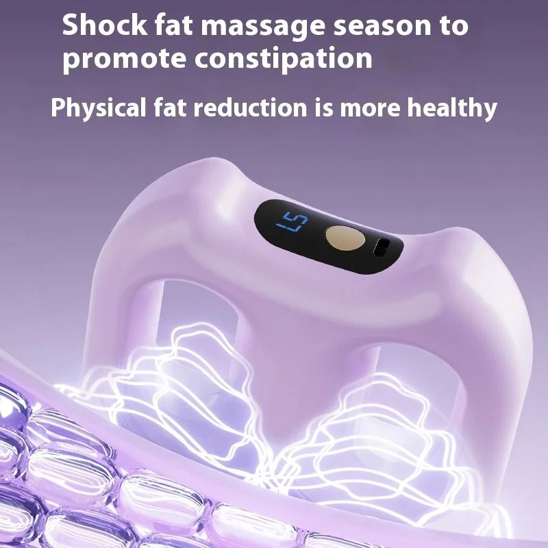 Electric Fascia Massage Ring With Adjustable Belt Deep Tissue Slimming Vibration Therapy For Full B 3