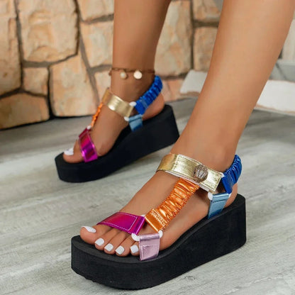 Hemp Rope Flat Sandals for Women Summer Casual Slip On Shoes for Beach Outdoor Comfort and All Day Wear in Large Sizes