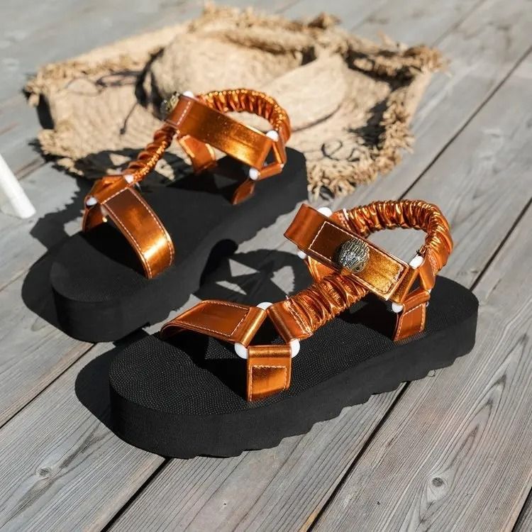 Hemp Rope Flat Sandals For Women Summer Casual Slip On Shoes For Beach Outdoor Comfort And All Day  8