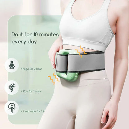 Cordless Fascia Ring Massager With Adjustable Vibration And Belt For Deep Tissue Recovery And Body  1
