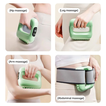 Cordless Fascia Ring Massager With Adjustable Vibration And Belt For Deep Tissue Recovery And Body  2