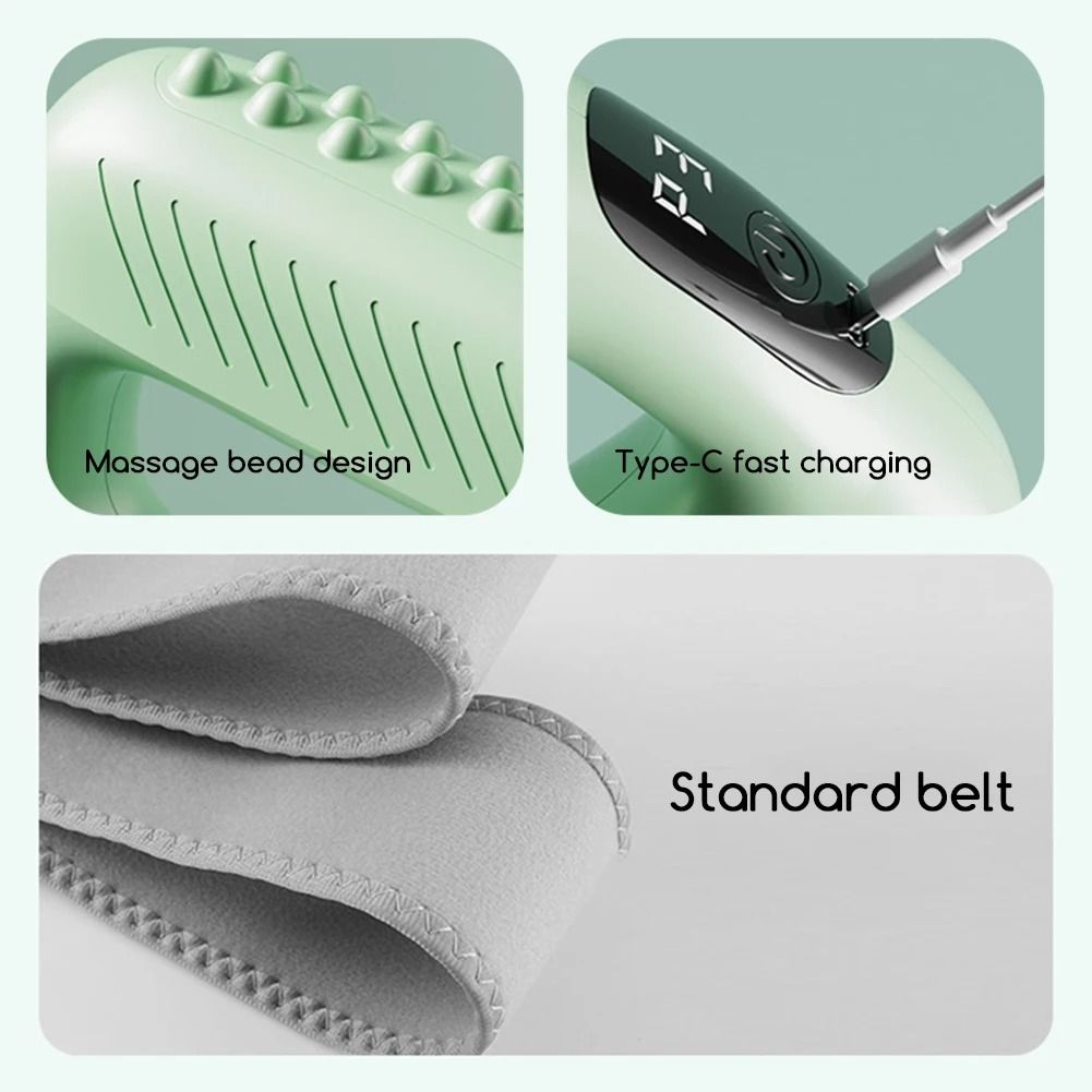 Cordless Fascia Ring Massager With Adjustable Vibration And Belt For Deep Tissue Recovery And Body  3