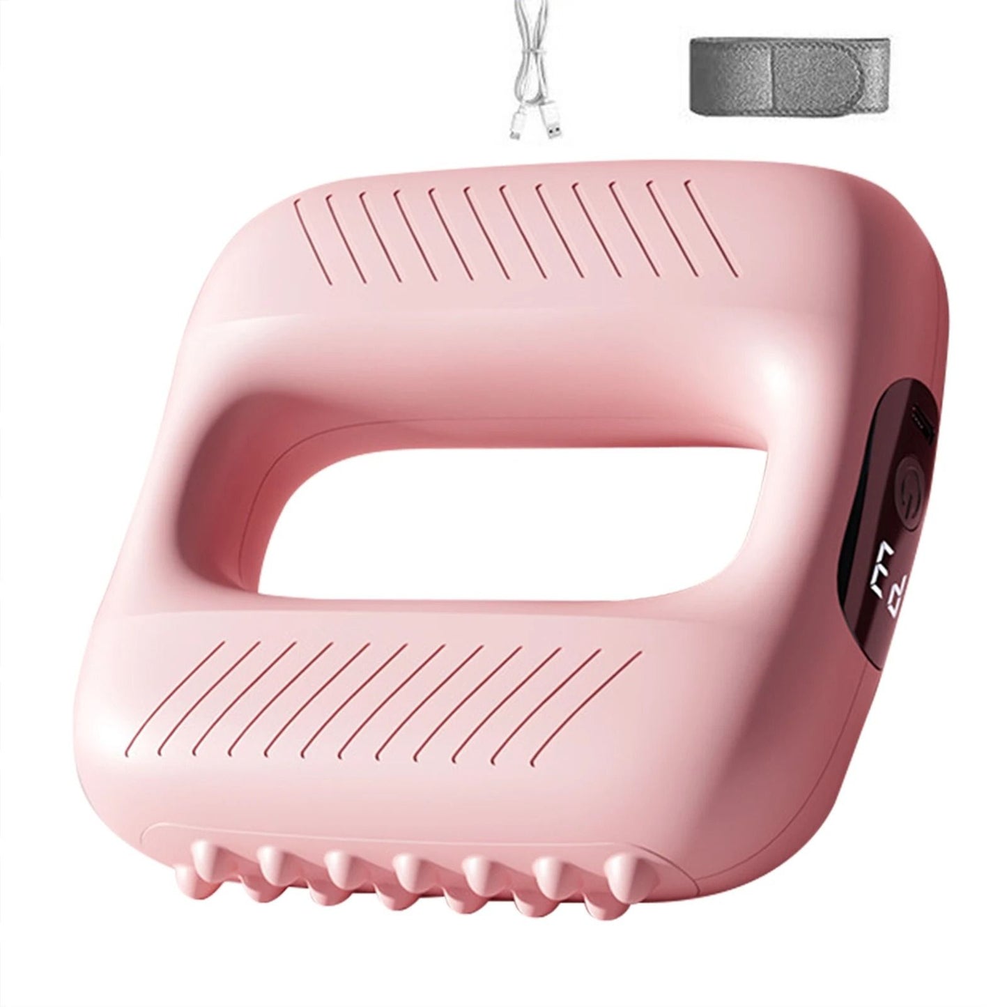 Cordless Fascia Ring Massager With Adjustable Vibration And Belt For Deep Tissue Recovery And Body  6