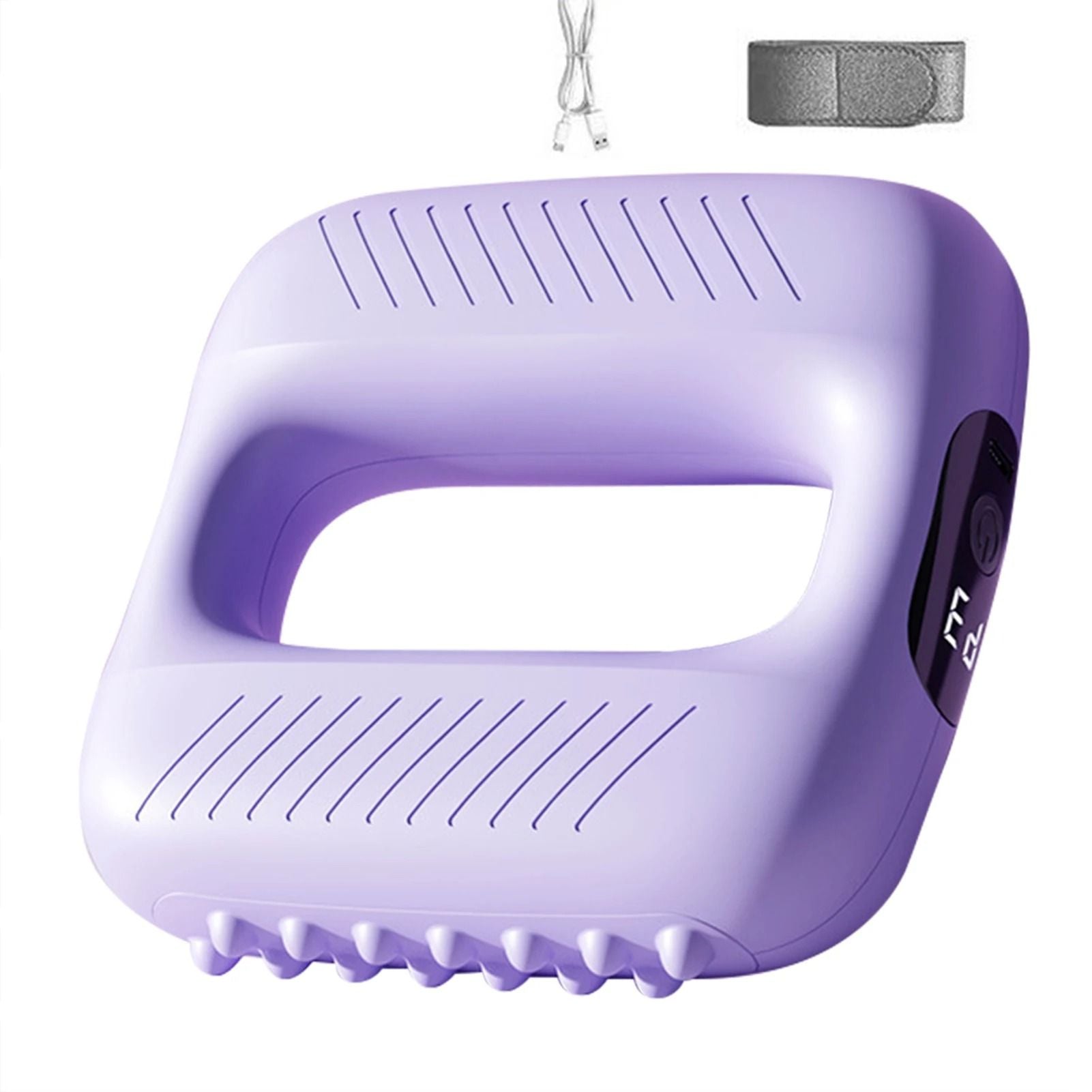 Cordless Fascia Ring Massager With Adjustable Vibration And Belt For Deep Tissue Recovery And Body  7