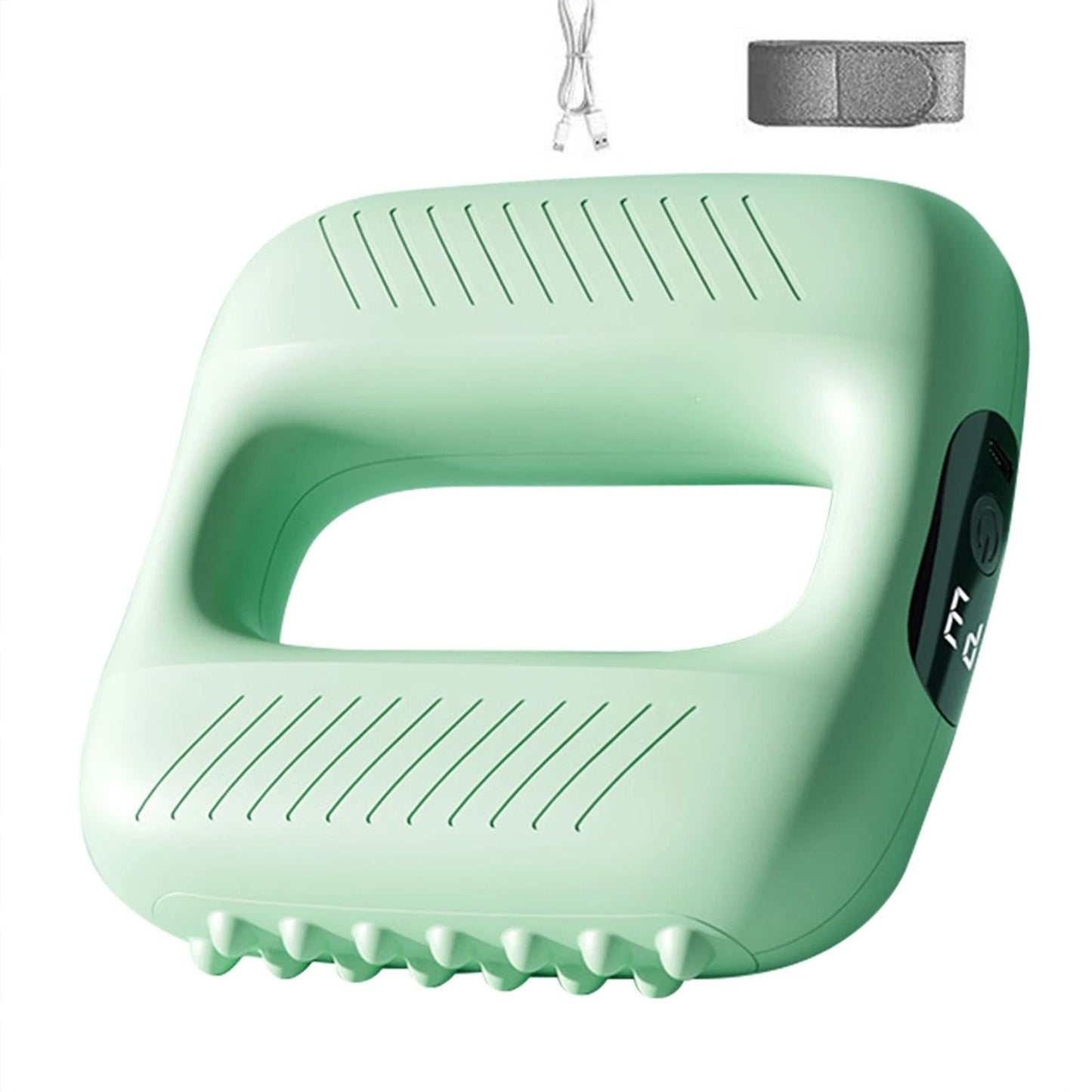 Cordless Fascia Ring Massager With Adjustable Vibration And Belt For Deep Tissue Recovery And Body  8