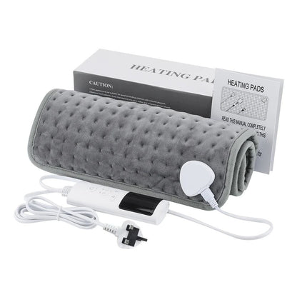 Electric Heating Pad With 9 Heat Settings And Timer 30x60cm Soft Heated Blanket Mat For Back Pain A 13