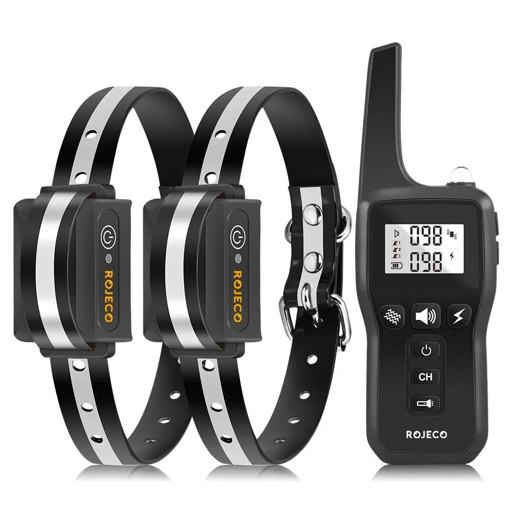 Rechargeable Remote Dog Training Collar With 1000m Range And Bark Control 10