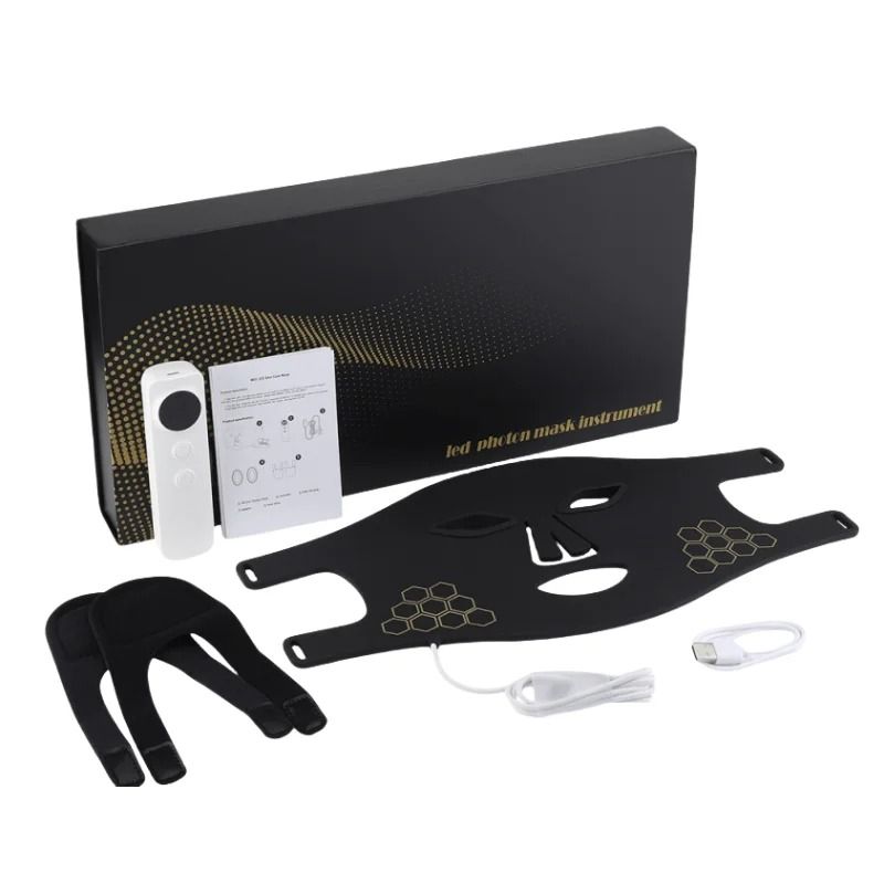LED Red Light Therapy Facial Mask For Anti Aging And Skin Rejuvenation 1