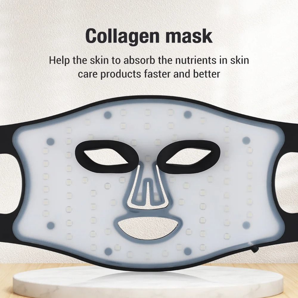 LED Red Light Therapy Facial Mask For Anti Aging And Skin Rejuvenation 2