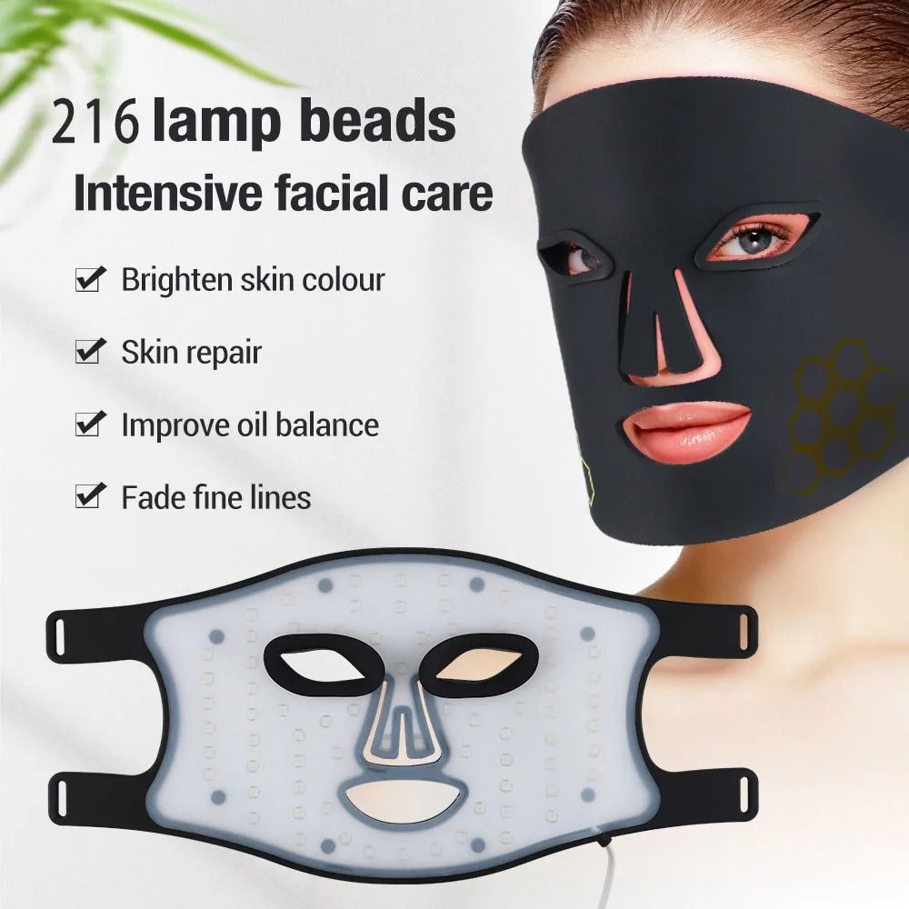 LED Red Light Therapy Facial Mask For Anti Aging And Skin Rejuvenation 4