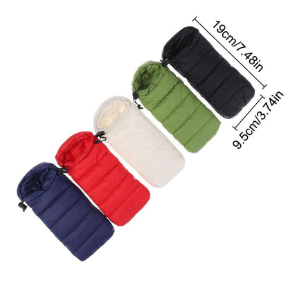 Lifelike Design Doll Sleeping Bag, Miniature Pretend Play Micro Scene Sleeping Bag for Realistic Dollhouse Decoration
