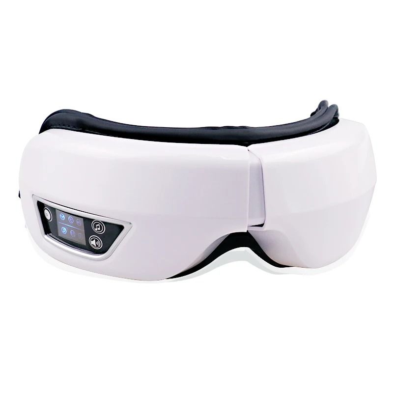 Smart Airbag Vibration Eye Massager with Heat and Music for Dark Circles and Fatigue Relief