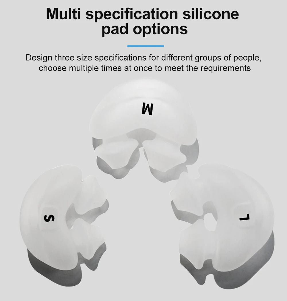 Universal Fit CPAP Nasal Pillows Mask With Small Medium Large Cushions In One Set 6