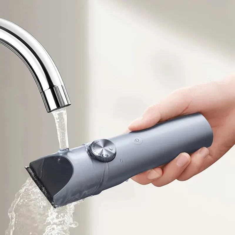 Rechargeable Wireless Hair Clipper With Adjustable Guard For Men And Sideburns Grooming 4