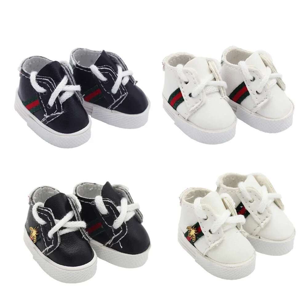 Labubu Dolls Sports Shoes, Multiple Styles, DIY Leather Cloth Shoes, Labubu Dolls, DIY Cloth & Leather