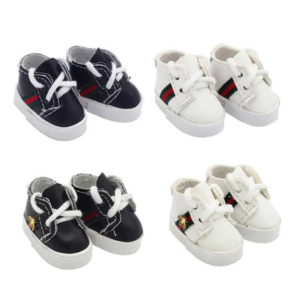 Labubu Dolls Sports Shoes, Multiple Styles, DIY Leather Cloth Shoes, Labubu Dolls, DIY Cloth & Leather