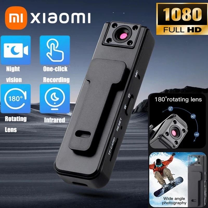 Mini HD 1080P Action Camera With Night Vision And Motion Detection 1