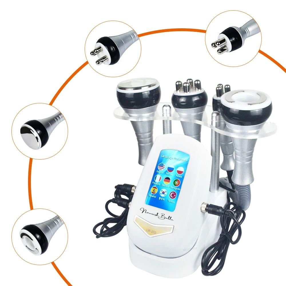 4 In 1 Cavitation Body Slimming Machine With Vacuum Suction And Face Lifting Functions 1