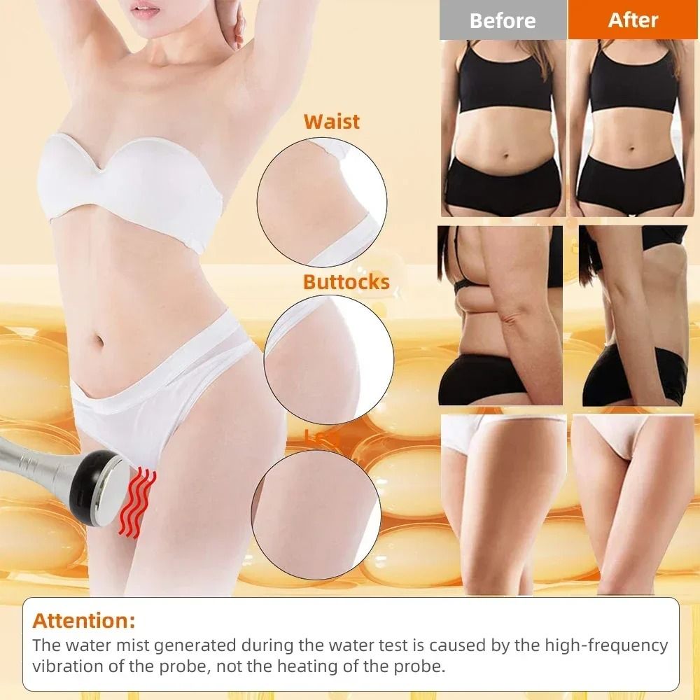 4 In 1 Cavitation Body Slimming Machine With Vacuum Suction And Face Lifting Functions 3