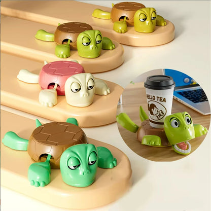 Creative Coaster Turtle Cup Pad 3D Printed Tea Coffee Mug Holder, Decorative Drink Tableware, Unique Home Decor Ornamet