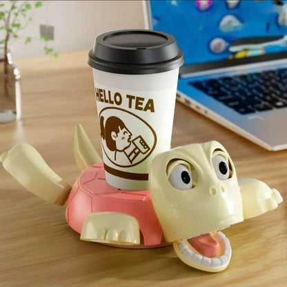 Creative Coaster Turtle Cup Pad 3D Printed Tea Coffee Mug Holder, Decorative Drink Tableware, Unique Home Decor Ornamet