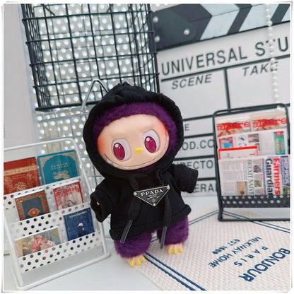 Mini Doll Clothes for Labubu, 25 Style Hoodie, Sweatshirt Outfit Set, Doll Accessories, Gift, Party Game & Cultivate
