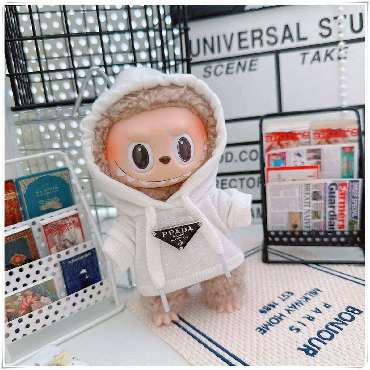 Mini Doll Clothes for Labubu, 25 Style Hoodie, Sweatshirt Outfit Set, Doll Accessories, Gift, Party Game & Cultivate