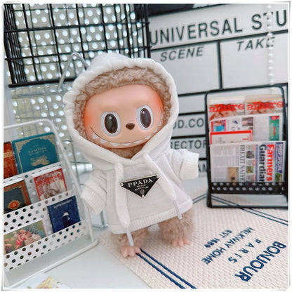 Mini Doll Clothes for Labubu, 25 Style Hoodie, Sweatshirt Outfit Set, Doll Accessories, Gift, Party Game & Cultivate