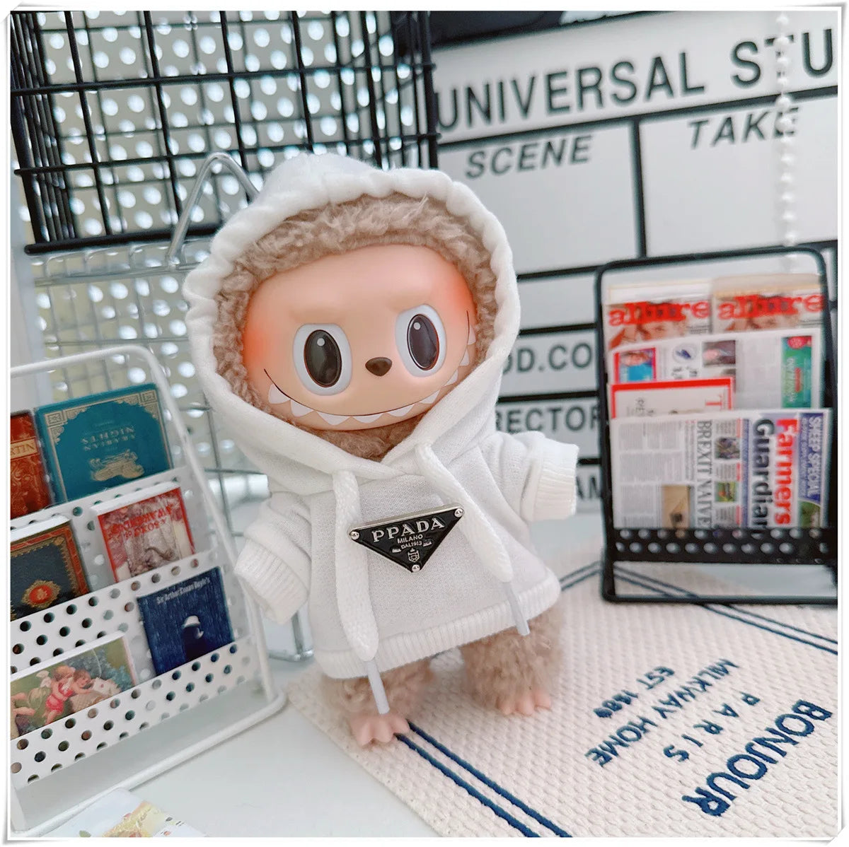 Mini Doll Clothes for Labubu, 25 Style Hoodie, Sweatshirt Outfit Set, Doll Accessories, Gift, Party Game & Cultivate