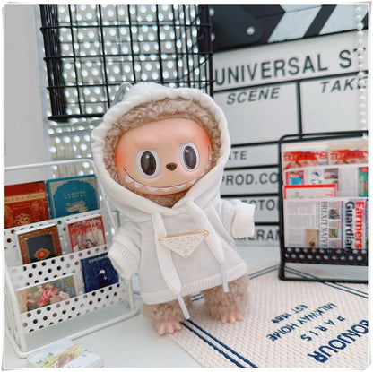 Mini Doll Clothes for Labubu, 25 Style Hoodie, Sweatshirt Outfit Set, Doll Accessories, Gift, Party Game & Cultivate