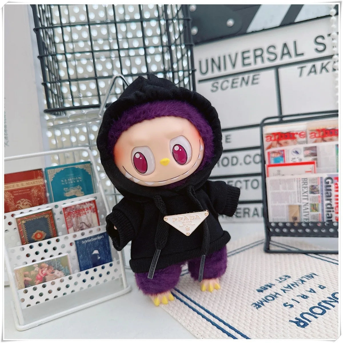 Mini Doll Clothes for Labubu, 25 Style Hoodie, Sweatshirt Outfit Set, Doll Accessories, Gift, Party Game & Cultivate
