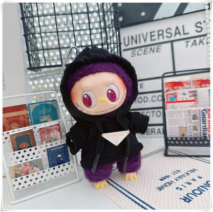 Mini Doll Clothes for Labubu, 25 Style Hoodie, Sweatshirt Outfit Set, Doll Accessories, Gift, Party Game & Cultivate