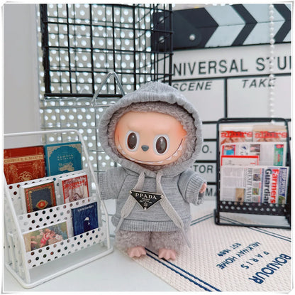 Mini Doll Clothes for Labubu, 25 Style Hoodie, Sweatshirt Outfit Set, Doll Accessories, Gift, Party Game & Cultivate