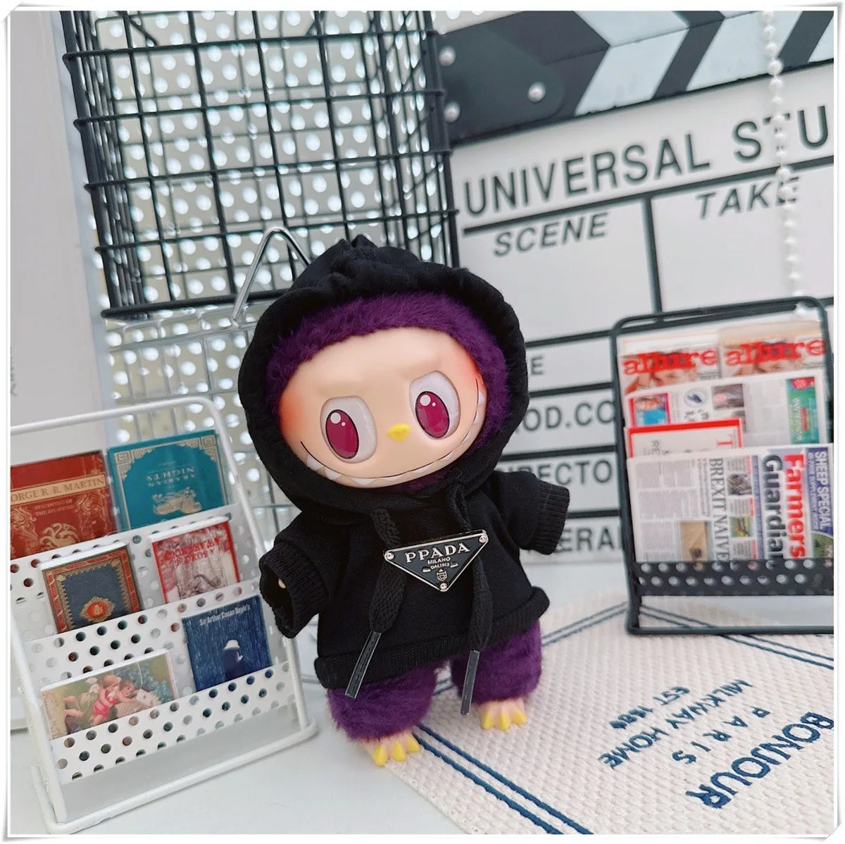 Mini Doll Clothes for Labubu, 25 Style Hoodie, Sweatshirt Outfit Set, Doll Accessories, Gift, Party Game & Cultivate