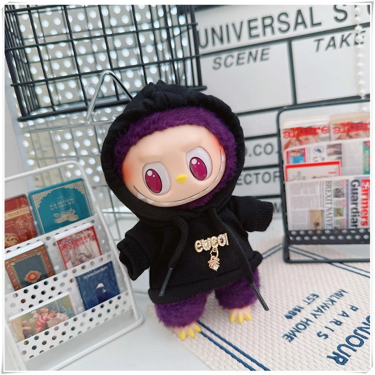 Mini Doll Clothes for Labubu, 25 Style Hoodie, Sweatshirt Outfit Set, Doll Accessories, Gift, Party Game & Cultivate