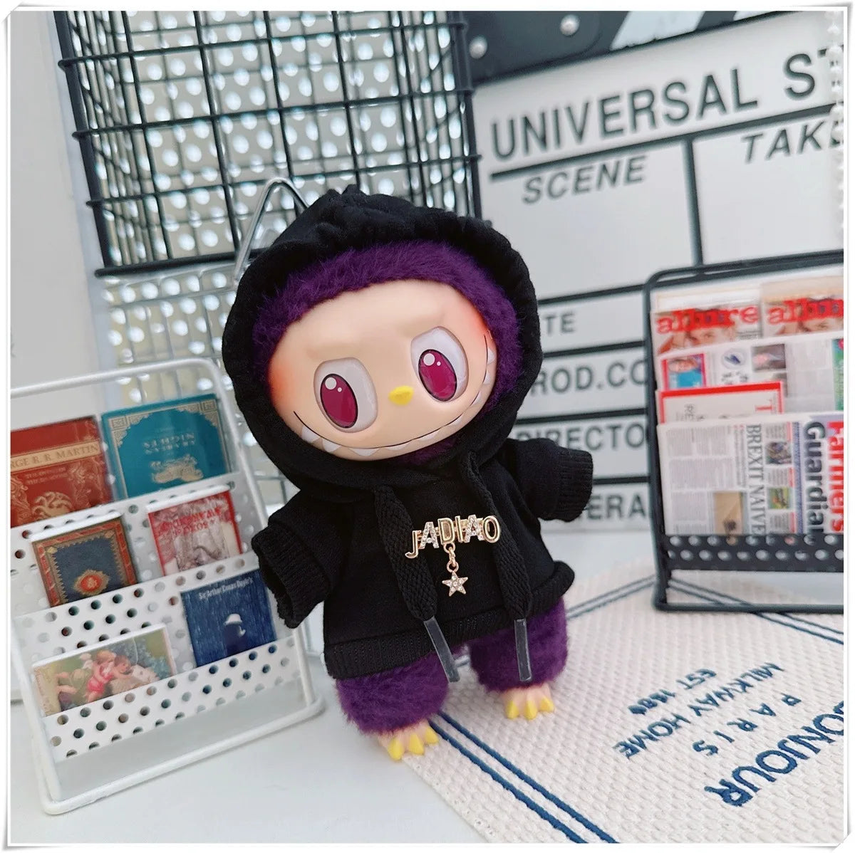 Mini Doll Clothes for Labubu, 25 Style Hoodie, Sweatshirt Outfit Set, Doll Accessories, Gift, Party Game & Cultivate