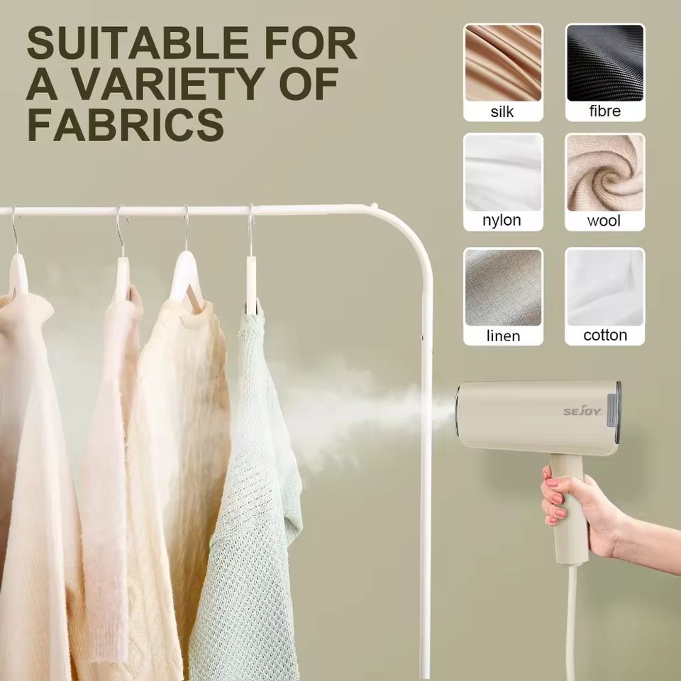 Compact Handheld Garment Steamer Fast Heat Fabric Wrinkle Remover 5