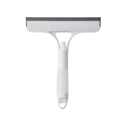 3 in 1 Window Cleaning Squeegee Glass Wiper with Spray Bottle & Microfiber Scrub for Home & Car