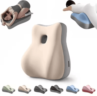 MultiFunctional Hip Elevation Support Pillow Ergonomic Bed Backrest Cushion