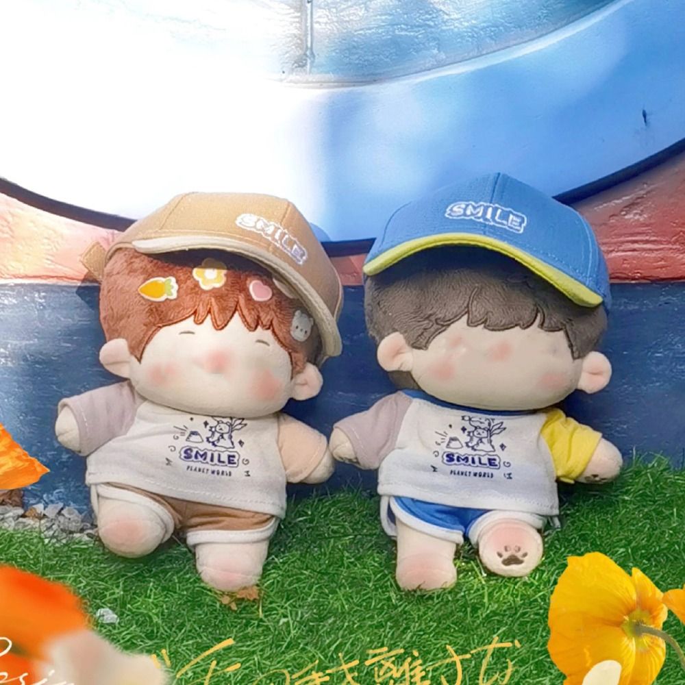 20CM Doll Sports Suit TShirt Shorts  Cap Set Miniature Sportswear For Changing Dressing Game  Photo 1