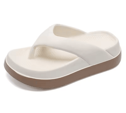 Comfortable Platform Flip Flops Non Slip Outdoor Casual Sandals For Women 3