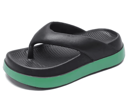 Comfortable Platform Flip Flops Non Slip Outdoor Casual Sandals For Women 4