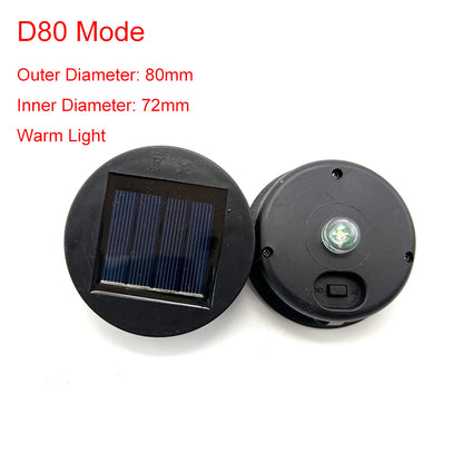 Solar Decorative Fairy Light Outdoor Waterproof Solar Glass Light Control Lid Garden Lamp Bead Ligh 3