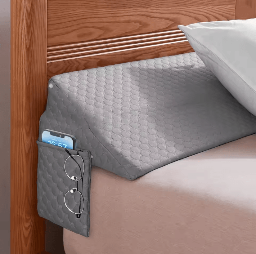 Ergonomic Bed Wedge Pillow Reading Support Cushion With Removable Cover 1