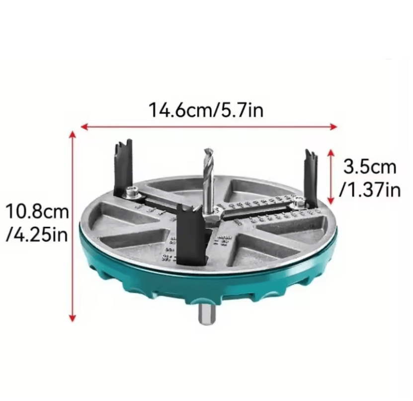 Adjustable Woodworking Hole Saw Universal Hole Opener Drill Tool 2