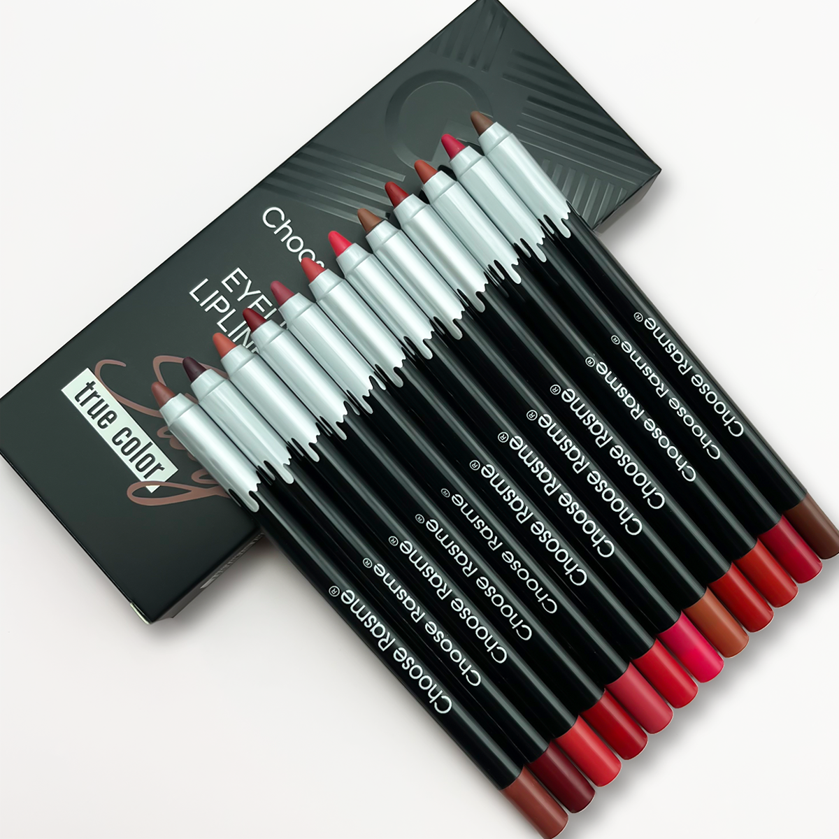 Matte Lip Liner Set SmudgeProof Waterproof Lip Pencil Gift Set Durable Lip Makeup For Bold  Natural 1