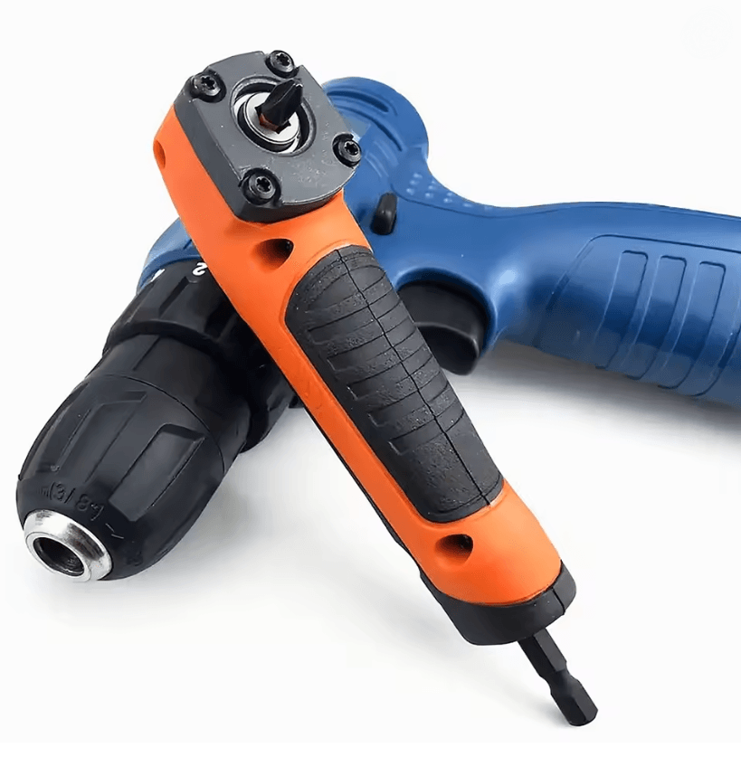 Compact High Torque Electric Corner Screwdriver 90 Degrees Right Angle Multifunction Tool 1