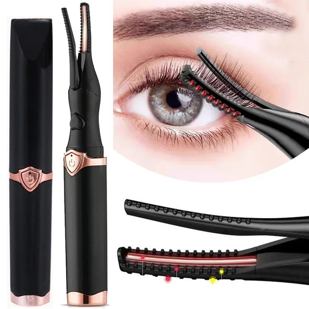 Naturally Curled Electric Eyelash Curler with Smart Temperature Control