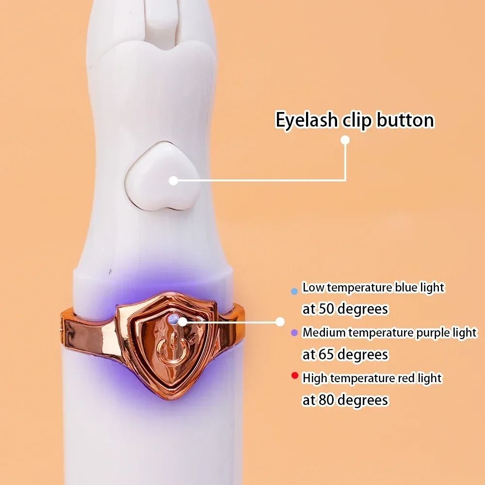 Naturally Curled Electric Eyelash Curler With Smart Temperature Control 4