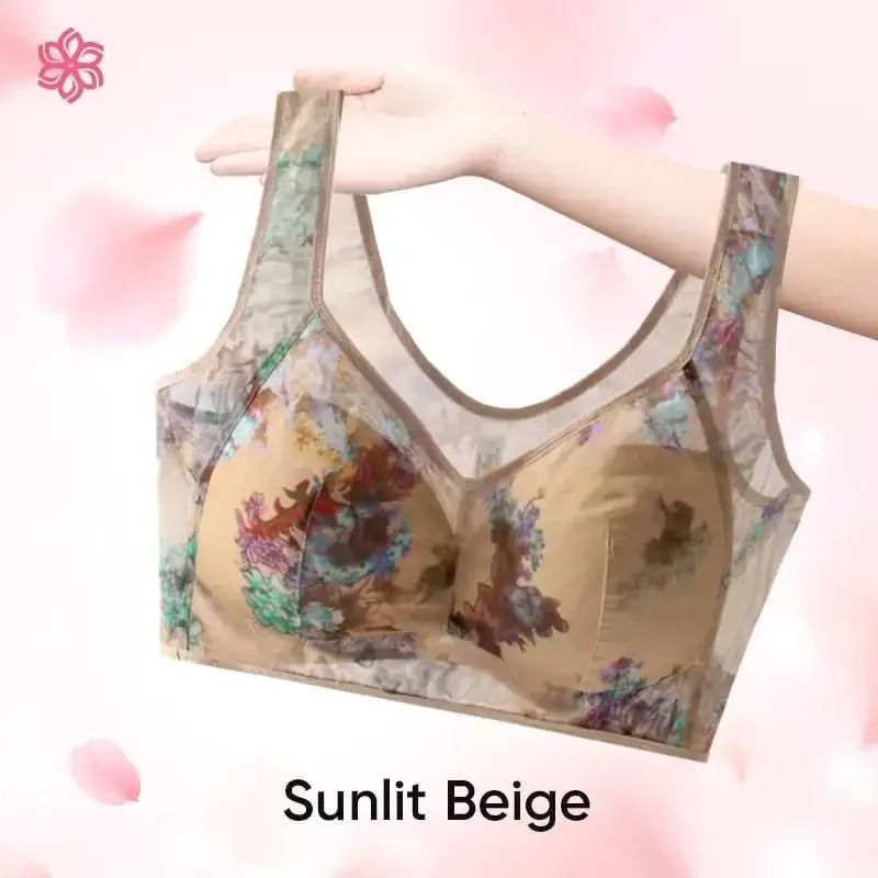 Everyday Ice Silk Lace Cooling Comfort Bra For Women 8